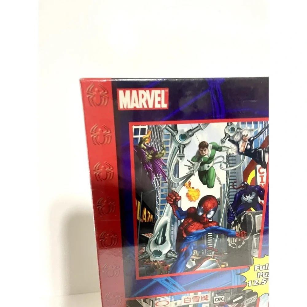Marvel‎ Spiderman Jigsaw Puzzle (4) Pack Ages 5 - 8 Pack Factory Sealed NIB 2004